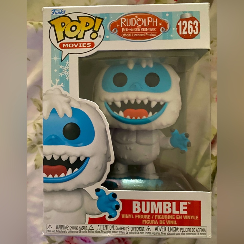 Funko Pop Official licensed product named Bumble.